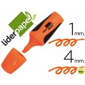 ROTULADOR LIDERPAPEL MINI FLUORESCENTE NARANJA