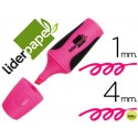 ROTULADOR LIDERPAPEL MINI FLUORESCENTE ROSA