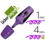 ROTULADOR LIDERPAPEL MINI FLUORESCENTE VIOLETA