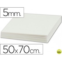 CARTON PLUMA LIDERPAPEL DOBLE CARA 50X70 CM ESPESOR 5 MM