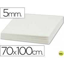 CARTON PLUMA LIDERPAPEL DOBLE CARA 70X100 ESPESOR 5 MM