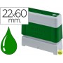 SELLO AUTOMATICO BROTHER 22 MM X 60 MM VERDE