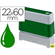 SELLO AUTOMATICO BROTHER 22 MM X 60 MM VERDE