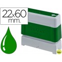 SELLO AUTOMATICO BROTHER 22 MM X 60 MM VERDE