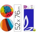 PAPEL SEDA LIDERPAPEL 52X76CM 18G/M2 BOLSA DE 5 HOJAS AZUL