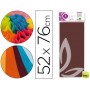 PAPEL SEDA LIDERPAPEL 52X76CM 18G/M2 BOLSA DE 5 HOJAS MARRON