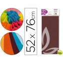 PAPEL SEDA LIDERPAPEL 52X76CM 18G/M2 BOLSA DE 5 HOJAS MARRON