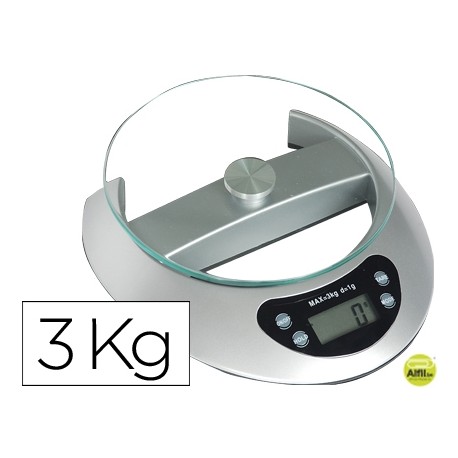 PESACARTAS OFICINA Q-CONNECT ELECTRONICO -3000 GR