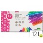 LAPICES CERA BLANDA LIDERPAPEL-CAJA DE 12 COLORES