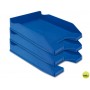 BANDEJA SOBREMESA PLASTICO Q-CONNECT AZUL OPACO