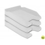 BANDEJA SOBREMESA PLASTICO Q-CONNECT GRIS OPACO