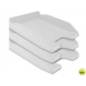 BANDEJA SOBREMESA PLASTICO Q-CONNECT GRIS OPACO