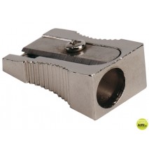 SACAPUNTAS Q-CONNECT METALICO 1 USO CUÑA