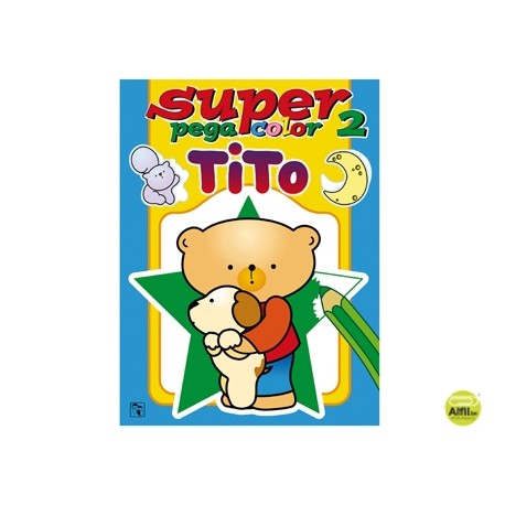CUENTO DE ACTIVIDADES CON PEGATINAS SUPER PEGA COLOR