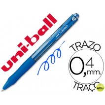 BOLIGRAFO UNI-BALL LAKNOCK SN-100 RETRACTIL COLOR AZUL