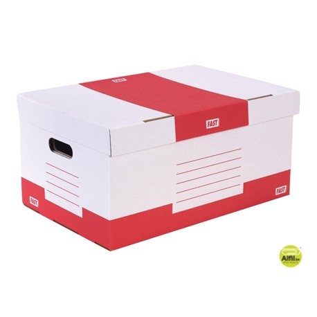 CAJON FAST-PAPERFLOW CARTON COLOR ROJO