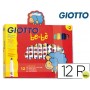 ROTULADOR GIOTTO BEBE -CAJA DE 12 COLORES