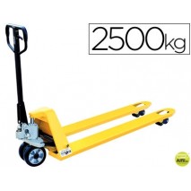TRANSPALETA DE MANO -CAPACIDAD DE CARGA 2500 KG 1224X1538 MM