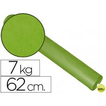 PAPEL FANTASIA KRAFT BLANCO KFC BOBINA 62 CM -7 KG -COLOR PISTACHO