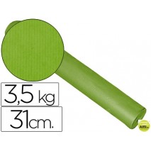 PAPEL FANTASIA KRAFT BLANCO KFC -BOBINA 31 CM -3,5 KG -COLOR PISTACHO