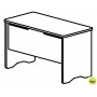 MESA OFICINA ROCADA SERIE WORK 120X60 ACABADO AA01 HAYA/HAYA