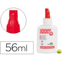 PEGAMENTO COLA BLANCA LAVABLE LIDERPAPEL 56 ML