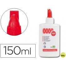 PEGAMENTO COLA BLANCA LAVABLE LIDERPAPEL 150 ML