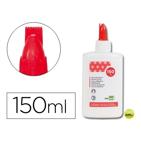 PEGAMENTO COLA BLANCA LAVABLE LIDERPAPEL 150 ML