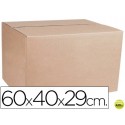 CAJA PARA EMBALAR ANONIMAS MEDIDAS 600X400X290 MM ESPESOR CARTON 4,9 MM