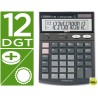 CALCULADORA CITIZEN SOBREMESA CT-666 12 DIGITOS