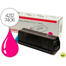 TONER OKI C5100/C5200/C5300/C5400 MAGENTA TIPO C6 (5.000 PAGAPROX)