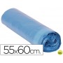 BOLSA BASURA DOMESTICA AZUL CIERRA FACIL 55X60 GALGA 120 -ROLLO DE 20 UNIDADES