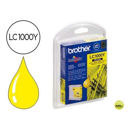 INK-JET BROTHER LC-1000Y AMARILLO