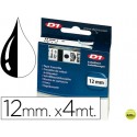 CINTA DYMO 12MMX4MT -TRANSPARENTE PARA MAQUINA LETRATAG