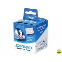 ETIQUETA ADHESIVA DYMO 99010 -TAMAÑO 89X28 MM PARA IMPRESORA 400 130 ETIQUETAS USO DIRECCIONES CAJA