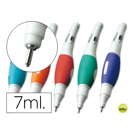 CORRECTOR LIDERPAPEL LAPIZ ROLLER -PUNTA METALICA DE 1.6 MM CAPACIDAD 7 ML -EN BLISTER