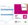 TALONARIO LIDERPAPEL ORDEN DE TRABAJO CUARTO ORIGINAL Y COPIA T255