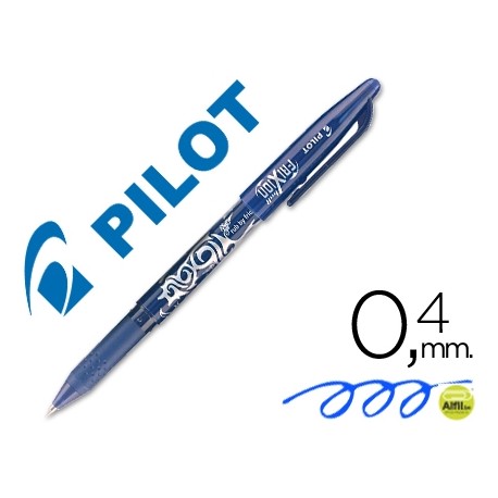 BOLIGRAFO PILOT FRIXION AZUL