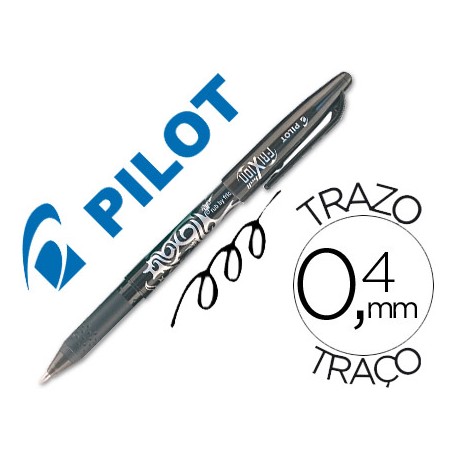 BOLÍGRAFO PILOT FRIXION NEGRO
