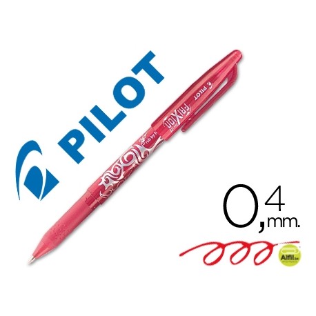 BOLÍGRAFO PILOT FRIXION ROJO