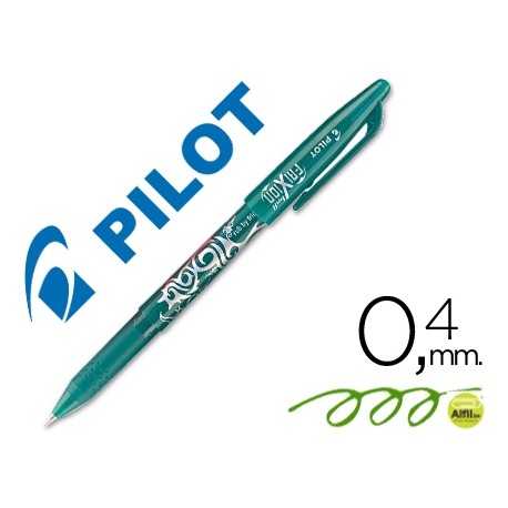 BOLIGRAFO PILOT FRIXION VERDE