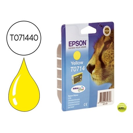 INK-JET EPSON STYLUS D78 DX4000/DX4050/DX500/DX5050 DX6000/DX6050/DX7000F AMARILLO