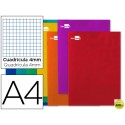 LIBRETA LIDERPAPEL WRITE A4 80 HOJAS 60G/M2 CUADRO 4MM CON MARGEN