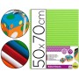 CARTON ONDULADO LIDERPAPEL 50 X 70CM 161G/M2 VERDE PISTACHO