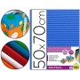 CARTON ONDULADO LIDERPAPEL 50 X 70CM 161G/M2 AZUL