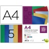 CARTULINA LIDERPAPEL A4 235 G/M2 METALIZADA 5 COLORES SURTIDOS