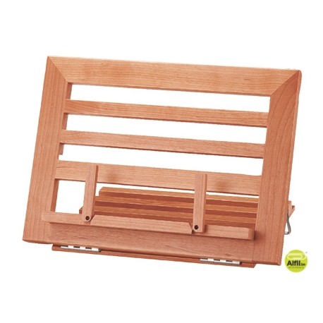 ATRIL SUJETALIBROS MADERA L-32L 340X237X20 MM