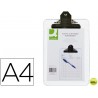 PORTANOTAS Q-CONNECT PLASTICO TRANSPARENTE DIN A4