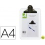 PORTANOTAS Q-CONNECT PLASTICO TRANSPARENTE DIN A4