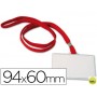 IDENTIFICADOR CON CORDON PLANOQ-CONNECT KF03303 94X60 MM -CON APERTURA LATERAL